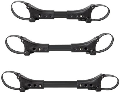 3 Stück Zwillings Kinderwagen Verbindungs, Doppel Kinderwagen Koppler Passt zu den meisten Kinderwagen, verwandelt zwei Kinderwagen in einen Doppelkinderwagen