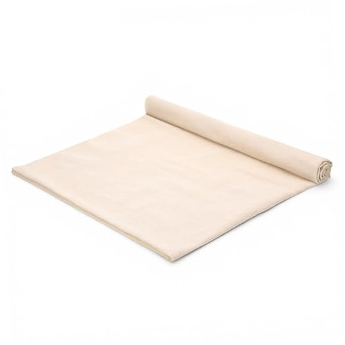 1 Stück | Leinenstoff, Leinen Stoff, Nesselstoff Meterware - 1m x 1.5m - DIY Basteln und Kleidung