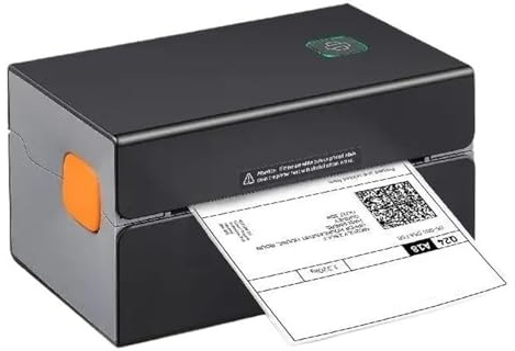 CCZRD Impresora Térmica De Etiquetas, Portátil 300DPI For Paquetes Correo 4x6, Impresión Bluetooth Y Reconocimiento Automático Impresión Rápida Nítida Cada Etiqueta