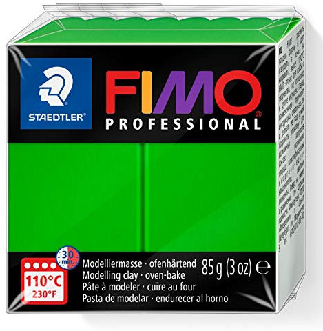 STAEDTLER 8004-5 - Fimo Professional Normalblock, 85 g, saftgrün