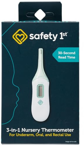 Safety 1st 3-in-1 Nursery Thermometer, Analog