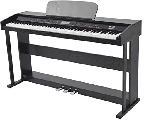 vidaXL Digital E-Piano 88 Tasten 3 Pedale Keyboard 150 Sounds Elektro Klavier