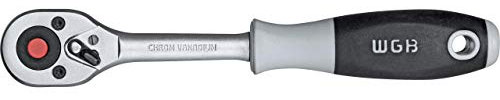 WGB Hebelumschaltknarre 12,5mm 1/2'' 72 Zähne 250mm, Unisex, Multipurpose, Ganzjährig, Silber