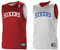 alleson Erwachsene Logo wendbar NBA Game Jersey, Unisex-Erwachsene, Philadelphia 76ers, Medium