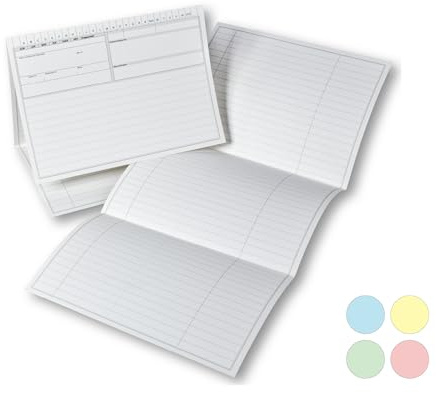 Meyer-Wagenfeld Karteitaschen DIN A5+ | 200 Stück | Weiß | 190 g/m