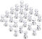 30 Stück Push Pin Magnete Transparenter Kühlschrankmagnet Extra stark für Kühlschrank Dry Erase Board Magnetisches Whiteboard