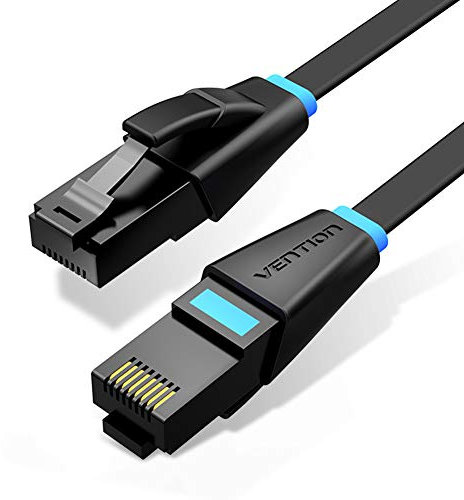 VENTION Cable Ethernet Cat 6 Cable Ethernet Plano Cable de red 1000Mbps 250MHz Cable Internet(Conector RJ45) Cable Lan para Steam Deck, PS5/4, Xbox X/S, PC, TV Box, Router, NAS (3m)