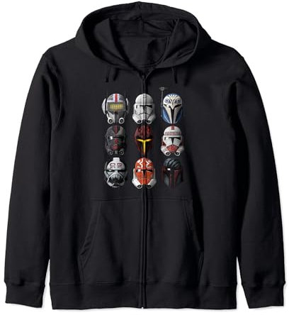 Star Wars: The Clone Wars Clone Helmets Sudadera con Capucha