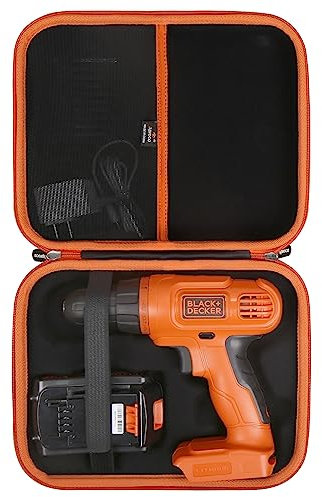 Aproca Hard Travel Storage Carrying Protective Case for Black+Decker 20V MAX Cordless Drill/Driver