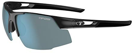 Tifosi Centus Single Lens Sunglasses, Gloss Black, One Size