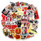 Froiny 50pcs / Mixed Sowjetunion Stalin UDSSR CCCP Het Aufkleber Skateboard Gepäck Laptop Gitarre Lustige Graffiti Retro Aufkleber Einpacken