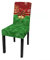 Morbuy Weihnachten Stuhlhussen Set Stretch Beschützer Stuhlbezug Stuhlüberzug, Universal Elastische Spannbezug Hochzeit Weihnachten Partys Bankett Hotel Dekor (6 Stück,Glocken-grün)