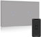 BSEED Smart Lichtschalter 1 Fach 2 Wege +1 Fach 2 Wege Wifi Smart Lichtschalter arbeitet mit Amazon Alexa and Google Home,Glas Touchscreen-schalter Grau(Erforderlich Neutral Draht)157mm