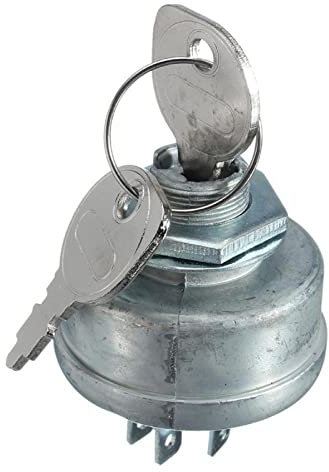 CENPEK Replacement STD365402 24688 725-0267 925-0267 21064 42106 Craftsmna Riding Lawn Tractor Ignition Starter Switch with 3 Position 5 Termials 2 Keys