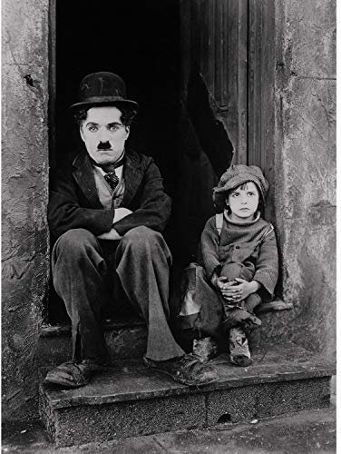 Fabulous Plakat Foto von Star Berühmten Schauspieler Charlie Chaplin Altes Kino Original 1 91x121cm