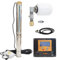 Tiefbrunnenpumpe Brunnenpumpe 4 98 mm 9720 l/h 1,5kW 7,4 bar sandresistent + Inverter
