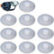 10 Pcs Silicone Water Bottle Lid Plug Non Spill Bottle Lid Plug Silicone Straw Hole Grommets Dust- Proof Plugs Cap Protector