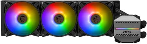 MSI MAG CORELIQUID M360 AIO CPU Liquid Cooler - 12 way Split-Flow Water Cooling, Evaporation-Proof Tubing, It supports mainsteam socket like AM5 and 1700