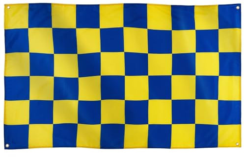 Runesol Surrey Flagge, 91x152cm, 4 Ösen, Surrey Tag, britische Regionalflagge, Premium-Fahnen für drinnen und draußen, lebendige Farben, Banner