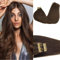 GOO GOO Tape in Extensions Echthaar, Tape Extensions Echthaar, 30cm 40g 20pcs, Extensions Echthaar, Haarverlängerung Echthaar, 4A Schokobraun