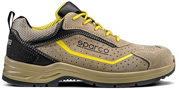 Sparco - Indy ESD S1PS SR FO LG - Calzado de Seguridad para Hombre y Mujer - Calzado de Trabajo Antideslizante y Resistente - Calzado de Seguridad Adecuado para Cualquier condición de Trabajo
