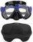 Gafas de Buceo con Cámara de Acción, Lente Antivaho de Buceo para Natación, Fácil Montaje y Fijación, Cubierta Facial de Buceo con Lente Ultra Clara para Bucear, Hacer Snorkel