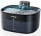 Katzenbrunnen Kabellos mit Bewegungsmelder und Akku 4000mAh Pumpenfreies Design FEELNEEDY 4L Trinkbrunnen für Katze Ohne Strom Batteriebetrieben Wasserautomat für Katzen Leise Wasserbrunnen Schwarz