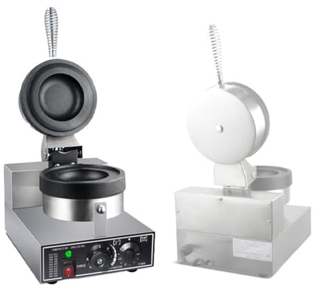 Lakenbroade Máquina para Hacer Hamburguesas eléctrica, Máquina para Hornear Prensa de Hamburguesas Antiadherente, Sandwichera de Prensa Comercial de 1300 W para Uso doméstico y Comercial