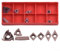 Set Turning Tools Carbide Inserts for 12mm Shank Lathe Boring Bar Holder Set Kit CCMT060204 11IR 16ER MGMN200 DCMT070204