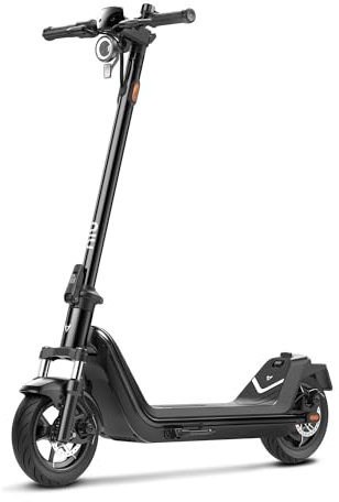 NIU 300P Electric Scooter, All-Terrain Suspension 450W Power 30 Miles Range, 25Km/h Max Speed Triple Braking, 10.5'' Tubeless Pneumatic Tires, Portable & Foldable Design, UL Certified