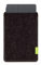 WildTech Sleeve passend für Apple iPad Pro 13 M4 2024 Hülle aus Wollfilz Handmade in Germany (Anthrazit, geeignet für iPad mit Magic Keyboard)