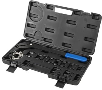 YILIKISS Riemenscheibenhalter Gegenhalteschlüssel Kurbelwellen, Nockenwellenrad Gegenhalter T10172A T10554 Universal Kurbelwellenrad Riemenscheibe Gegenhalter für VAG Kompatibel mit VW