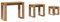 vidaXL Satztische 3 STK. Artisan-Eiche Holzwerkstoff, stapelbarer Tisch, Satztisch Set, Couchtisch Set, Stapeltisch, Couchtisch, Beistelltisch