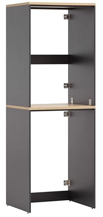 Schildmeyer Waschmaschinenumbau Set Solea 702010, anthrazit, 67,1 x 60 x 96 cm