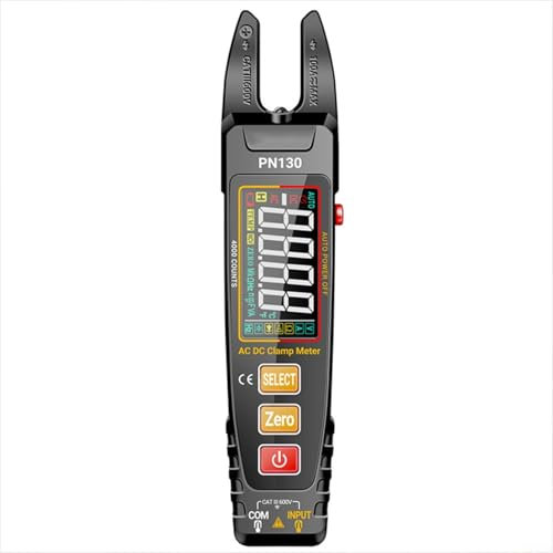 HOHOVYVY Stromzange,Strommesszange,PN130 Digitales U-förmiges Zangenamperemeter Smart VA Farbbildschirm-Multimeter Wiederaufladbar