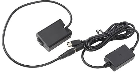 Mtlavishness Adapter Dc 20×15×2 En El25 Dummy Battery Ep 5G Dc Coupler Dummy Battery With Type Power Adapter For Z50 Zfc Z30 Digital Camera