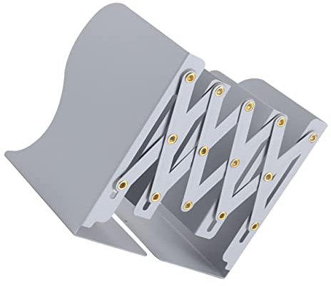 KICHOUSE Klappbarer Buchständer Einziehbarer Funktion Geeignet Für Schreibtische Büros Und Schlafzimmer Platzsparend Und Stabil