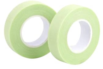 CALLARON 2 Pièces Roulette Vert Greffant Des Cils Patch D'extension De Cils Colle Œil Para Bande Magnetique Adhesive Patchs Pour Les Cils Bande De Greffe De Cils