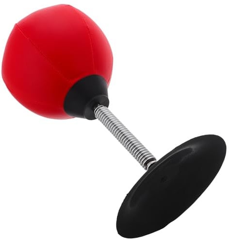 HANABASS 1 Set Tabletop Boxing Ball Suction Cup Desktop for Adults Reflex Training Boxing Ball Gadget for Office Use