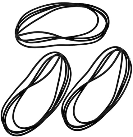 ABOOFAN 3pcs Elastic Trash Can Bands Thick Rubber Band Fasteners for Wheelie Bin Garbage Bag Fasteners Stable Hold