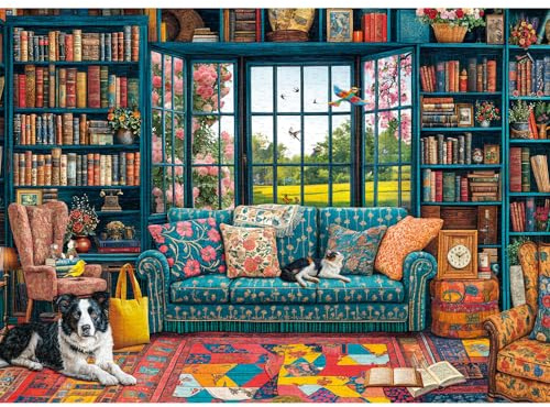 Puzzle de 1000 pièces MOJIGE, Puzzle pour Adultes, Jeu de Puzzle pour Toute la Famille, Cadeaux pour Femmes, Cadeaux pour Hommes, étude à thème