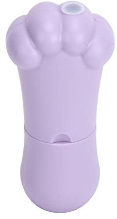 Süße Katzenklaue Eye Ice Roller Silikon Gesichtsmassagegeräte Schönheit Werkzeug Haut Sahnehäubchen lila lila