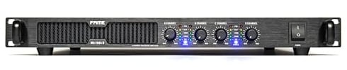 Fame Audio MS 2004 D 4-Kanal Endstufe, 190W pro Kanal bei 8 Ohm, Digitaler Verstärker, Speaker Twist, Kombibuchse, Leicht und Leistungsstark