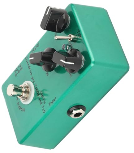 SPYMINNPOO Sustainable Guitar Fellow Tube Pedal Tube Screamer Overdrive to Improve Performance, Compact and Durable (Green) (TUBE SCREAMER manual overdrive effector)