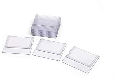Durchsichtige Trennwand für Schubladen H x B 70 x 80 mm, 10 Stück