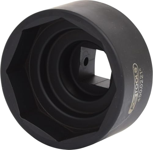 KS Tools 450.0221 1Achsmuttern-Kraftstecknuss 8-kant,80mm