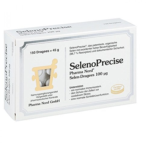 SelenoPrecise Pharma Nord Selen-Dragees 100 ug, 150 St. Tabletten