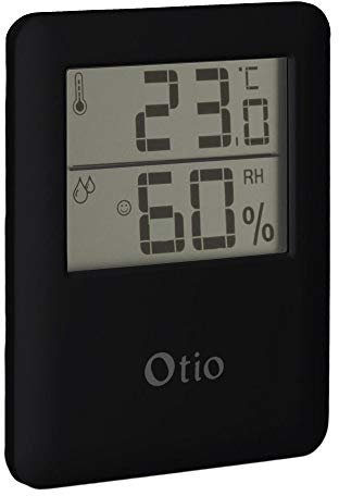Otio - 936 054 - Termometro/igrometro interni nero
