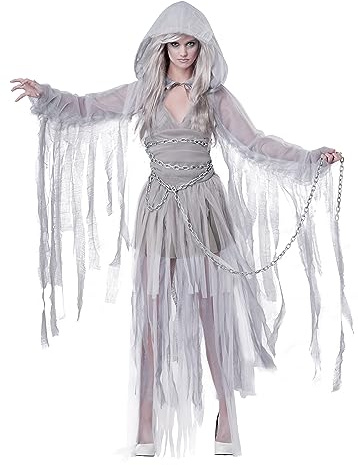 California Costumes Women's Haunting Beauty Costume Medium Silver