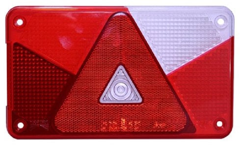 Amplelife Lichtscheibe Aspöck Multipoint V rechts für Rückleuchte Rücklicht 18-8487-007 R